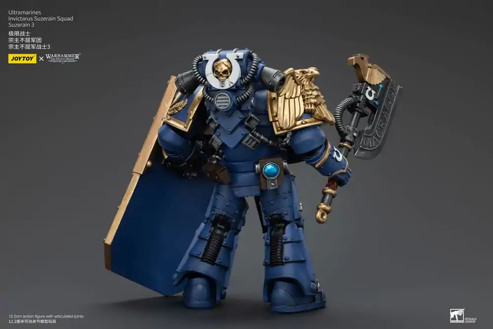 Warhammer The Horus Heresy 1/18 Ultramarines Invictarus Suzerain Squad Suzerain 3 akciófigura 12 cm termékfotó