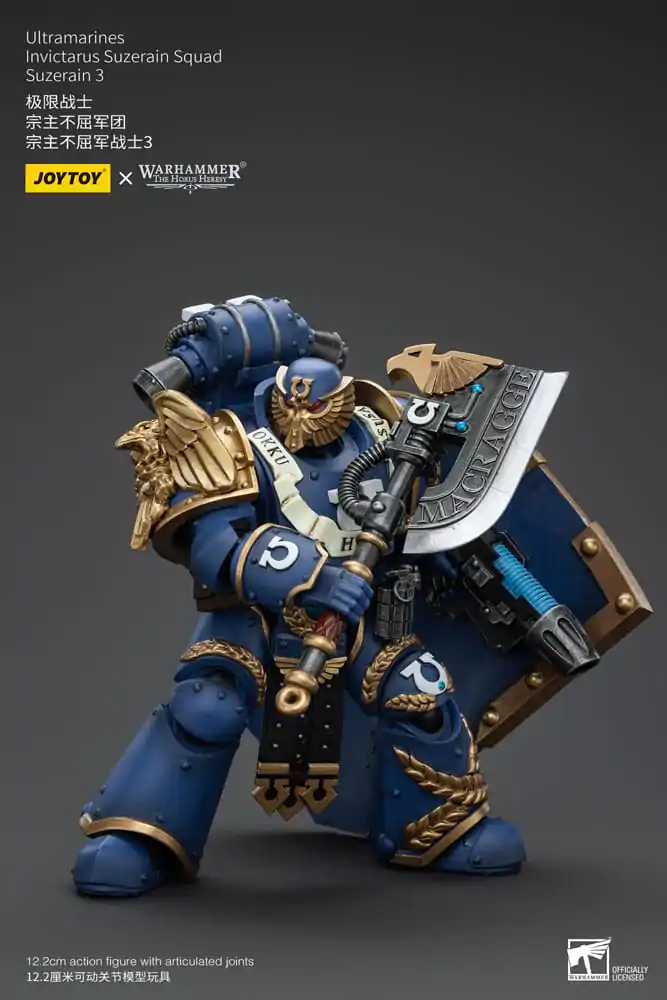 Warhammer The Horus Heresy 1/18 Ultramarines Invictarus Suzerain Squad Suzerain 3 akciófigura 12 cm termékfotó