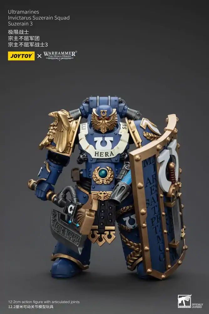 Warhammer The Horus Heresy 1/18 Ultramarines Invictarus Suzerain Squad Suzerain 3 akciófigura 12 cm termékfotó