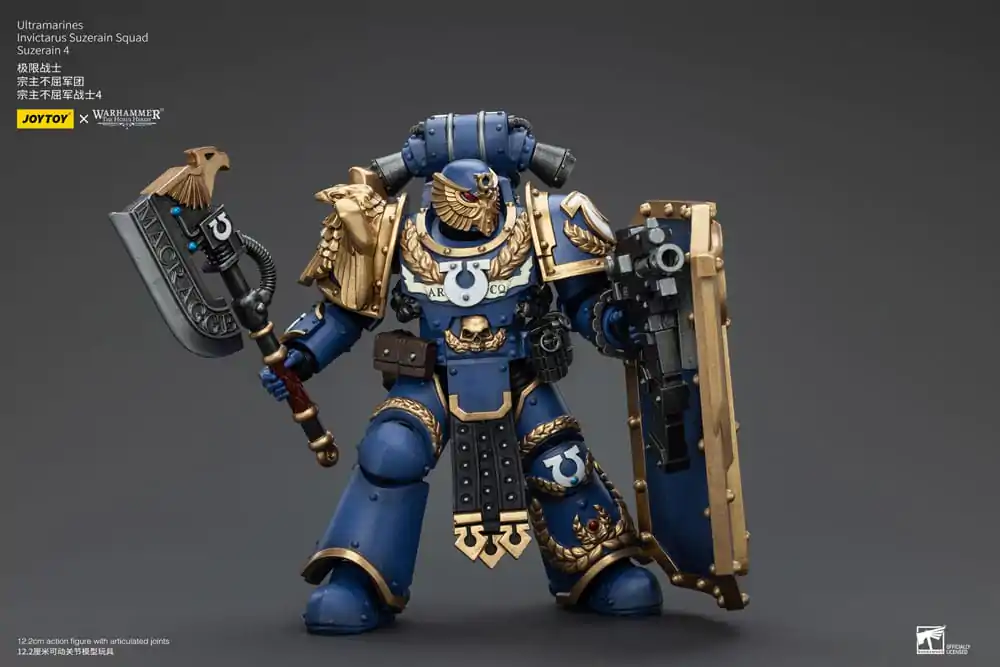 Warhammer The Horus Heresy 1/18 Ultramarines Invictarus Suzerain Squad Suzerain 4 akciófigura 12 cm termékfotó