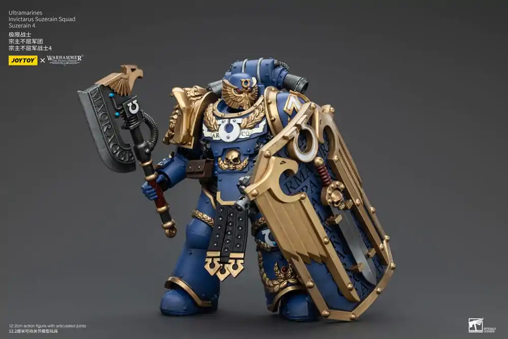 Warhammer The Horus Heresy 1/18 Ultramarines Invictarus Suzerain Squad Suzerain 4 akciófigura 12 cm termékfotó