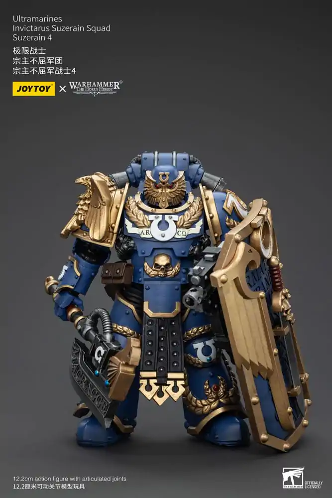 Warhammer The Horus Heresy 1/18 Ultramarines Invictarus Suzerain Squad Suzerain 4 akciófigura 12 cm termékfotó