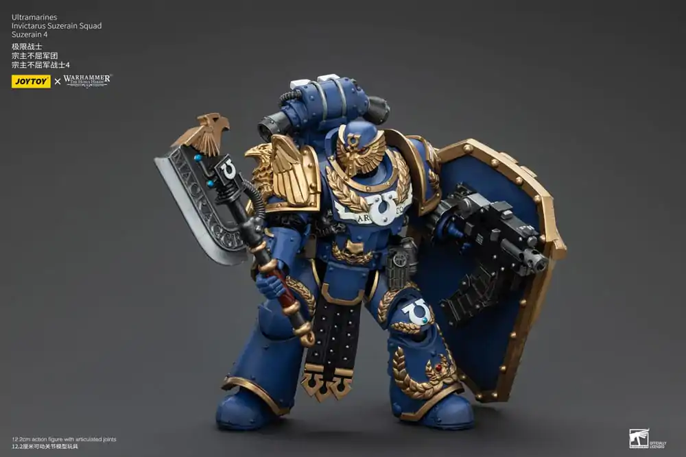 Warhammer The Horus Heresy 1/18 Ultramarines Invictarus Suzerain Squad Suzerain 4 akciófigura 12 cm termékfotó