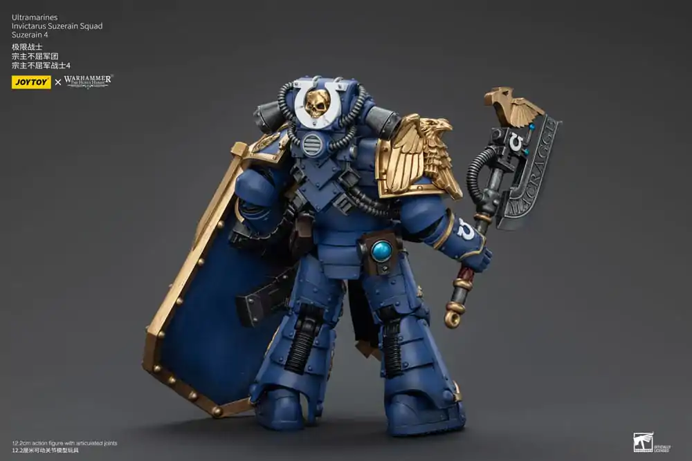 Warhammer The Horus Heresy 1/18 Ultramarines Invictarus Suzerain Squad Suzerain 4 akciófigura 12 cm termékfotó