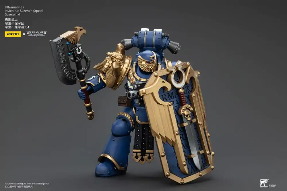 Warhammer The Horus Heresy 1/18 Ultramarines Invictarus Suzerain Squad Suzerain 4 akciófigura 12 cm termékfotó