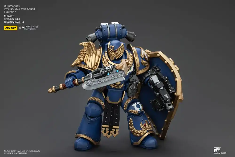 Warhammer The Horus Heresy 1/18 Ultramarines Invictarus Suzerain Squad Suzerain 4 akciófigura 12 cm termékfotó