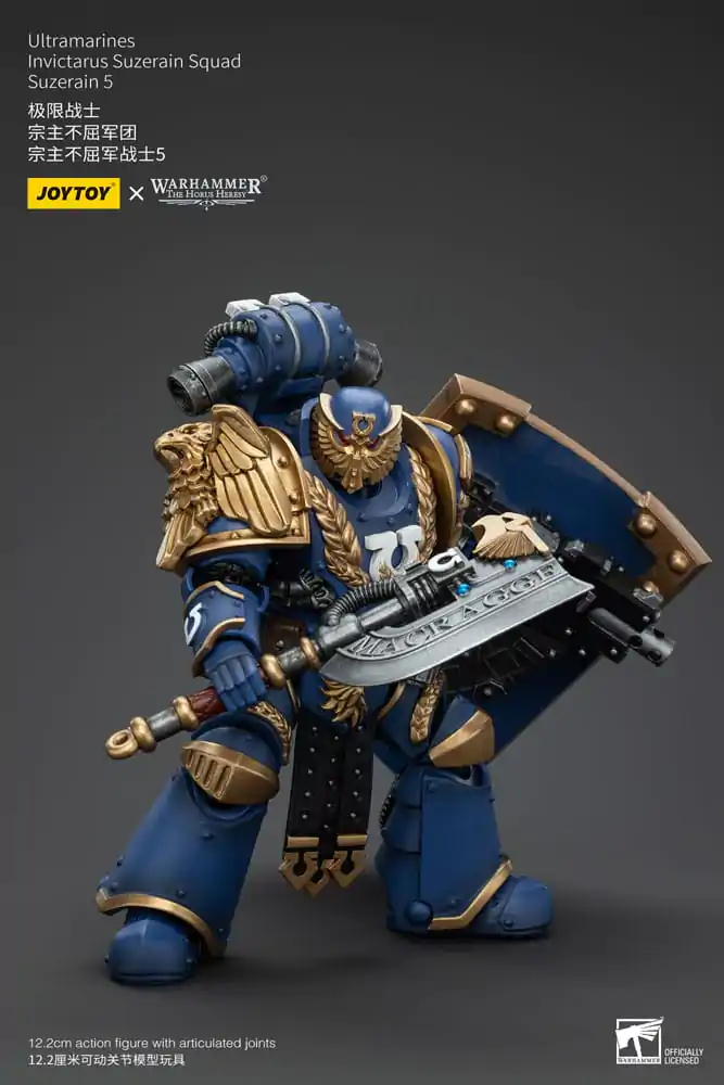 Warhammer The Horus Heresy 1/18 Ultramarines Invictarus Suzerain Squad Suzerain 5 akciófigura 12 cm termékfotó