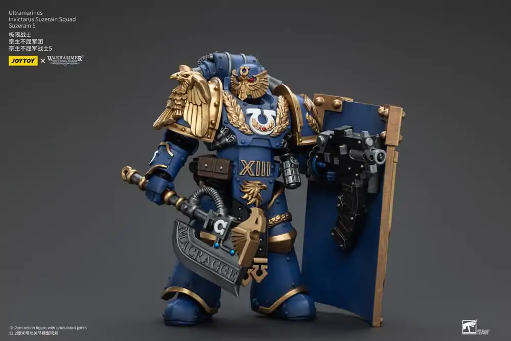 Warhammer The Horus Heresy 1/18 Ultramarines Invictarus Suzerain Squad Suzerain 5 akciófigura 12 cm termékfotó