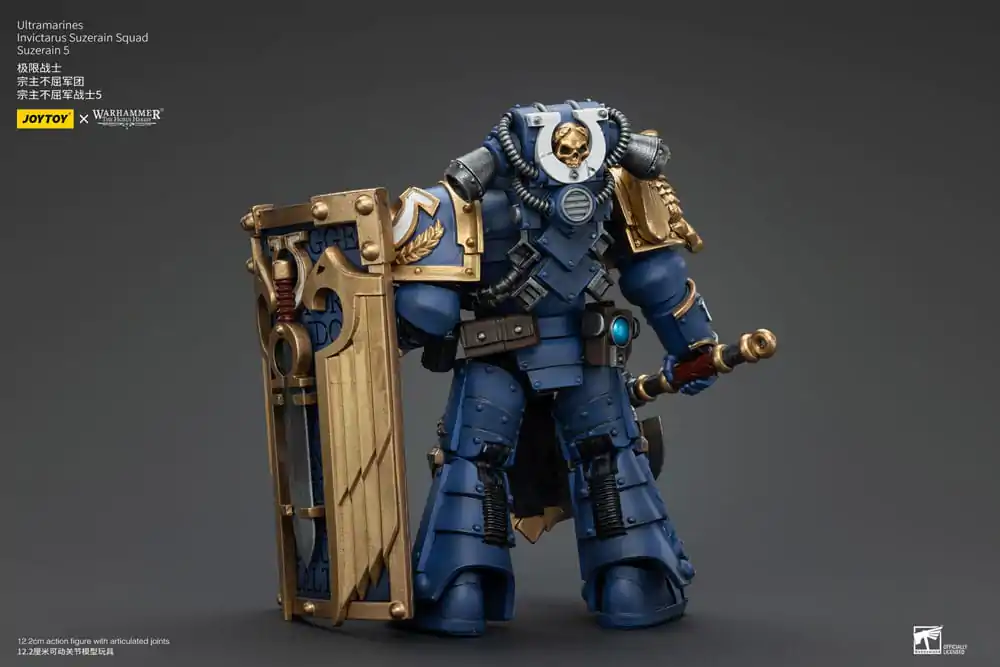 Warhammer The Horus Heresy 1/18 Ultramarines Invictarus Suzerain Squad Suzerain 5 akciófigura 12 cm termékfotó