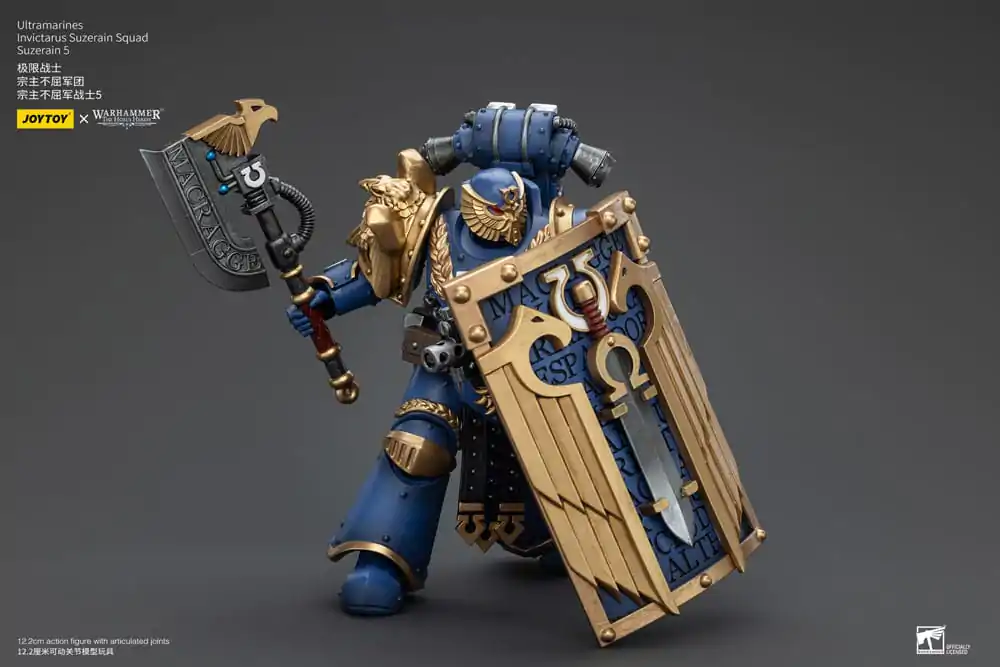 Warhammer The Horus Heresy 1/18 Ultramarines Invictarus Suzerain Squad Suzerain 5 akciófigura 12 cm termékfotó