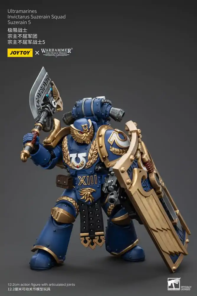 Warhammer The Horus Heresy 1/18 Ultramarines Invictarus Suzerain Squad Suzerain 5 akciófigura 12 cm termékfotó