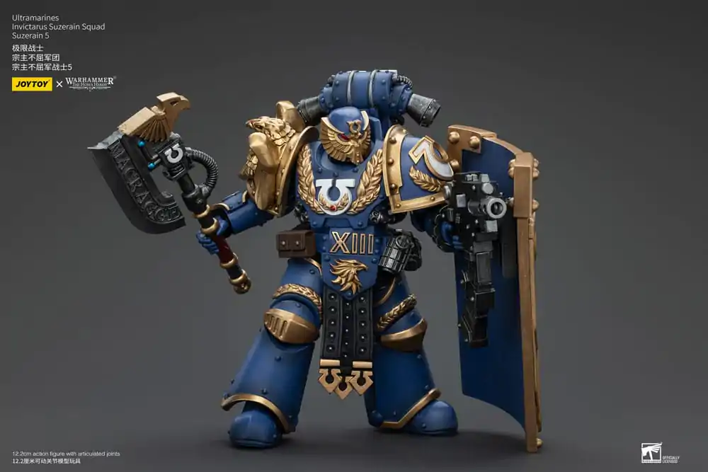 Warhammer The Horus Heresy 1/18 Ultramarines Invictarus Suzerain Squad Suzerain 5 akciófigura 12 cm termékfotó