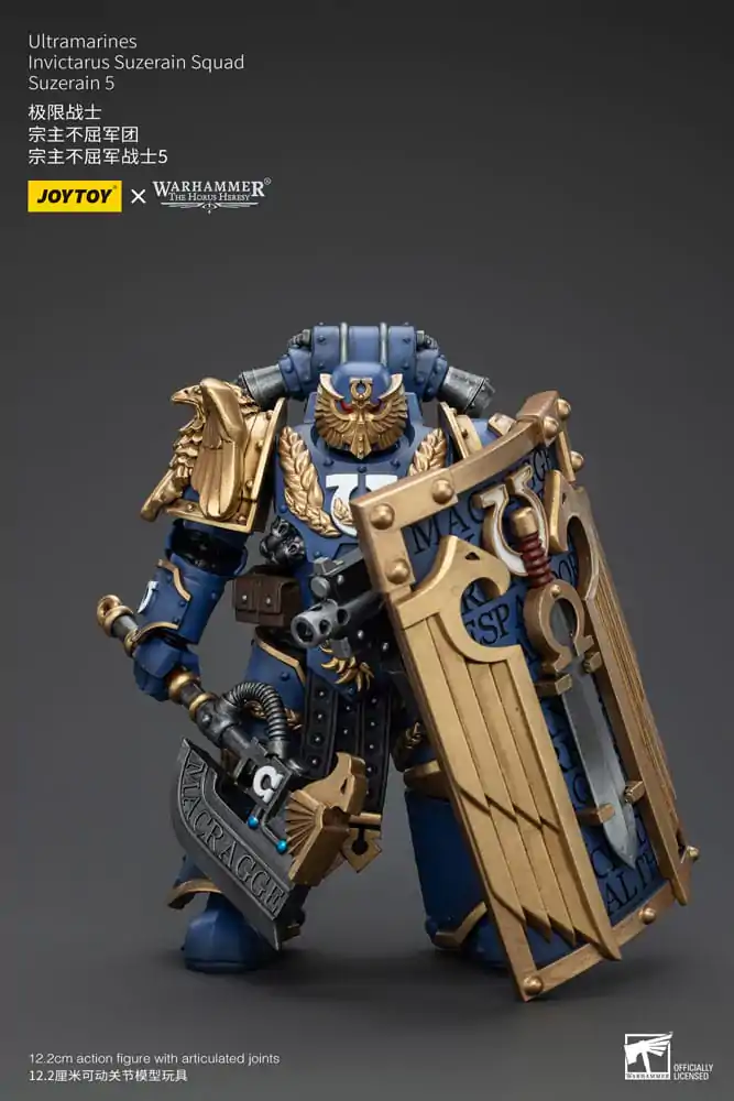 Warhammer The Horus Heresy 1/18 Ultramarines Invictarus Suzerain Squad Suzerain 5 akciófigura 12 cm termékfotó