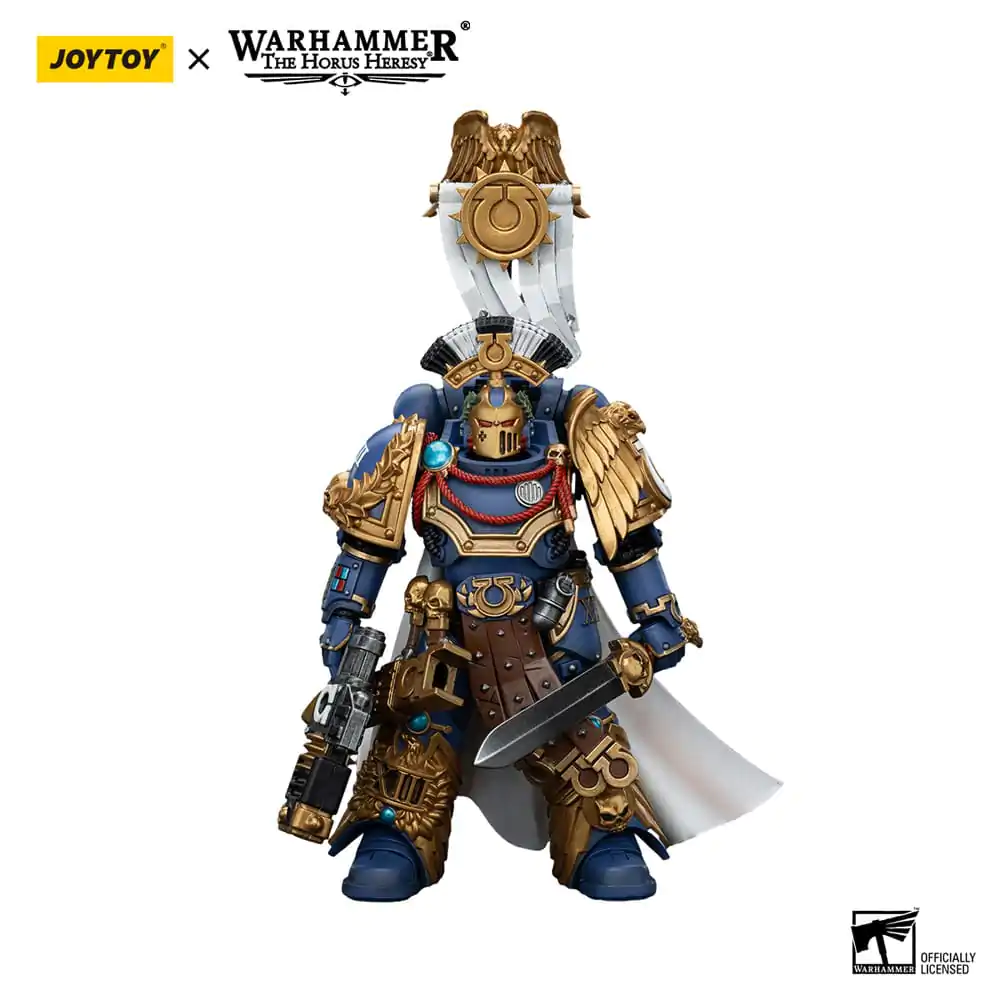 Warhammer The Horus Heresy 1/18 Ultramarines Legion Praetor with Power Sword and Volkite Serpenta akciófigura 12 cm termékfotó