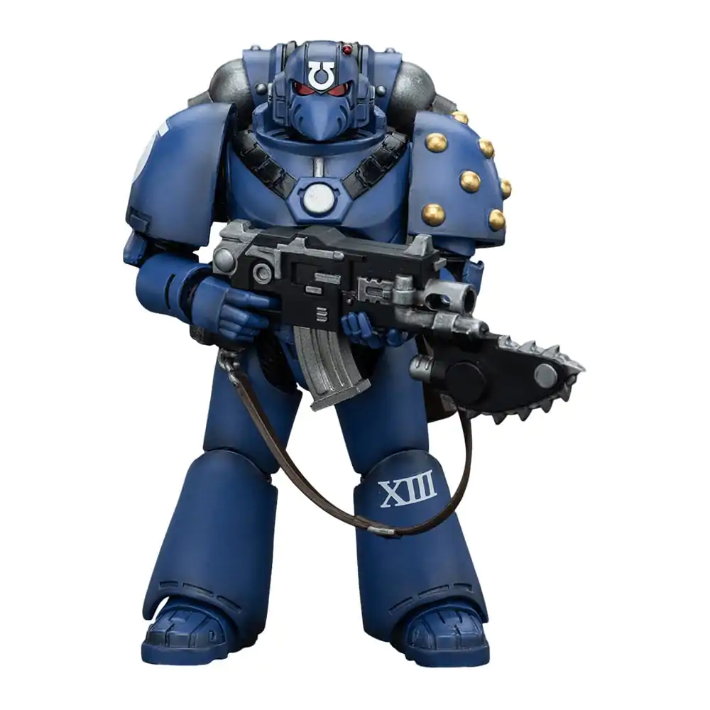 Warhammer The Horus Heresy 1/18 Ultramarines MK VI Tactical Squad Legionary with Bolter & Chainblade akciófigura 12 cm termékfotó