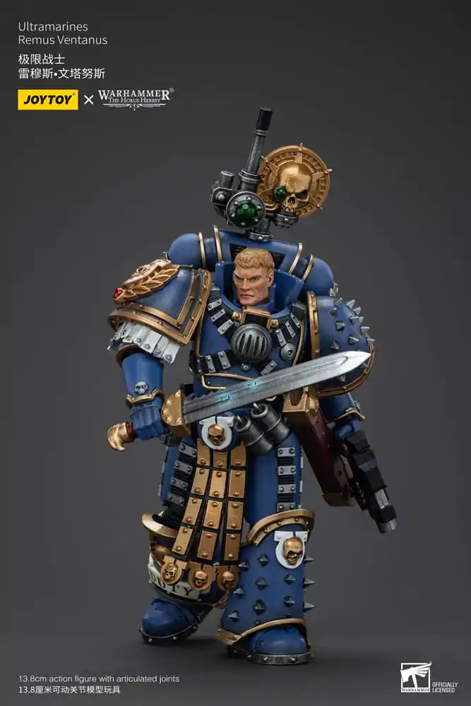 Warhammer The Horus Heresy 1/18 Ultramarines Remus Ventanus akciófigura 14 cm termékfotó