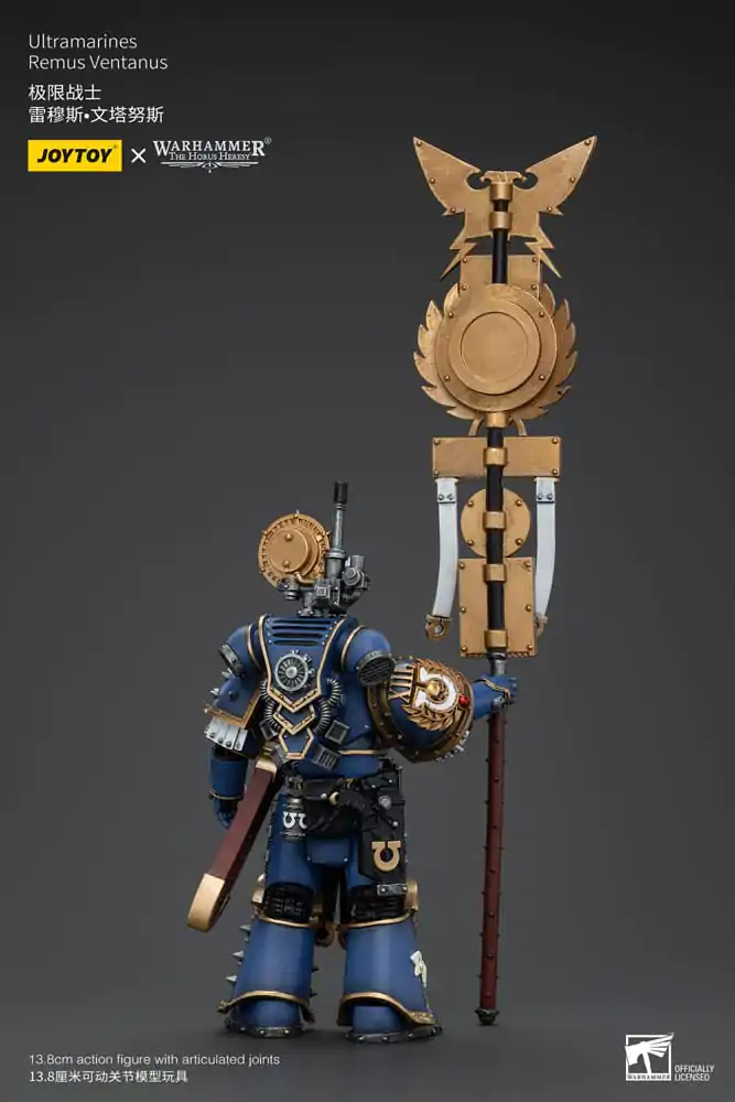 Warhammer The Horus Heresy 1/18 Ultramarines Remus Ventanus akciófigura 14 cm termékfotó