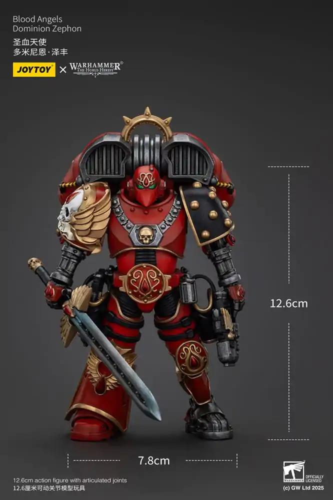 Warhammer The Horus Heresy akciófigura Blood Angels Dominion Zephon 20 cm termékfotó