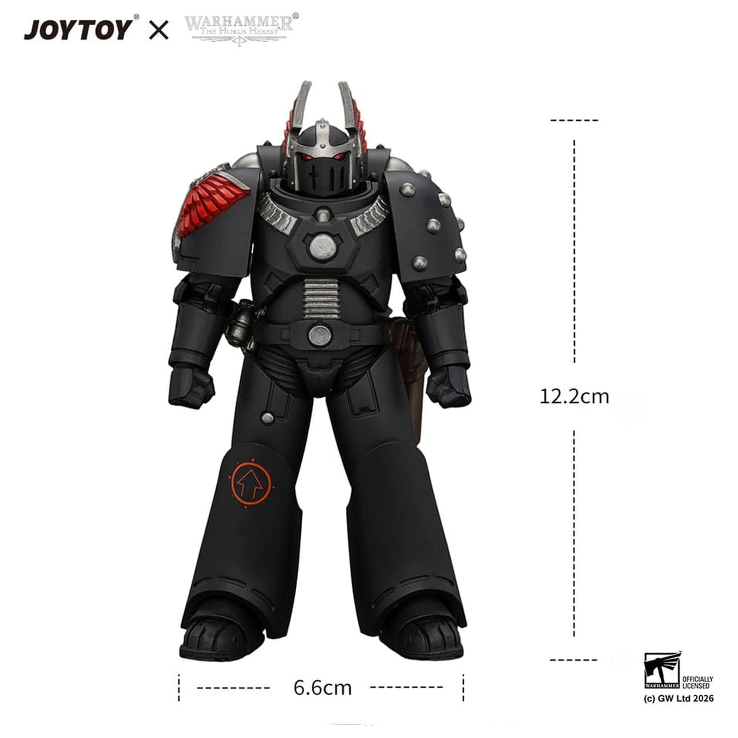 Warhammer The Horus Heresy akciófigura MKVI Tactical Sergeant Dark Angels 12 cm termékfotó