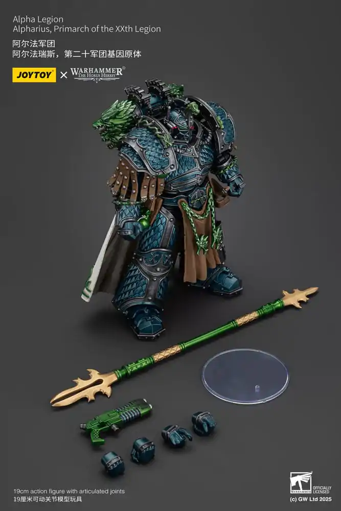 Warhammer The Horus Heresy Alpha Legion Alpharius, Primarch of the XXth Legion akciófigura 25 cm termékfotó