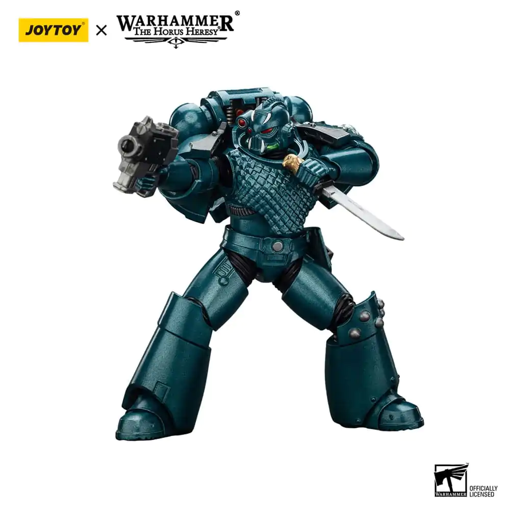 Warhammer The Horus Heresy Alpha Legion Head hunter With Banestrike Combi-Bolter And Power Dagger akciófigura 20 cm termékfotó
