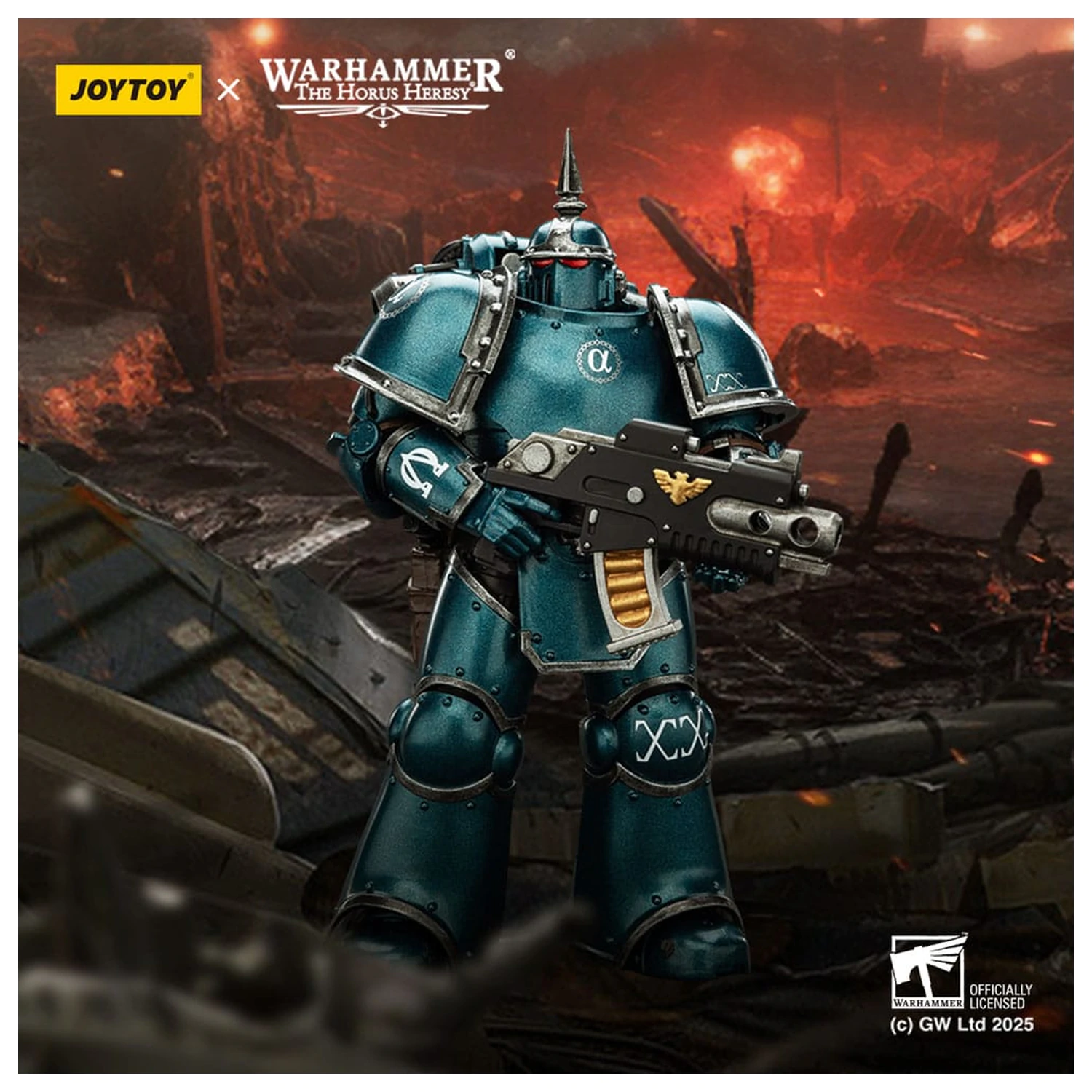 Warhammer The Horus Heresy Alpha Legion MK lll Tactical Legionary akciófigura 12 cm termékfotó