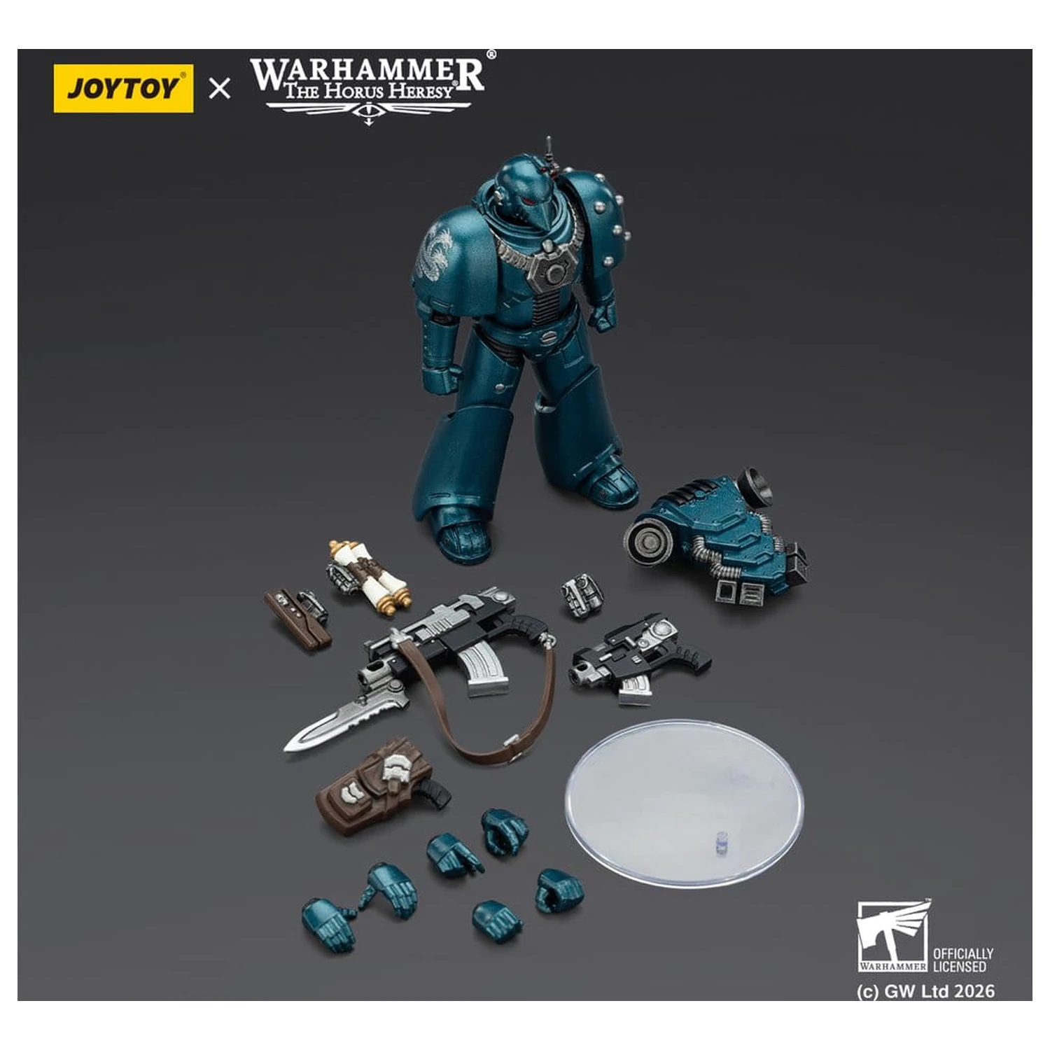 Warhammer The Horus Heresy Alpha Legion MKVI Tactical Legionary akciófigura 12 cm termékfotó