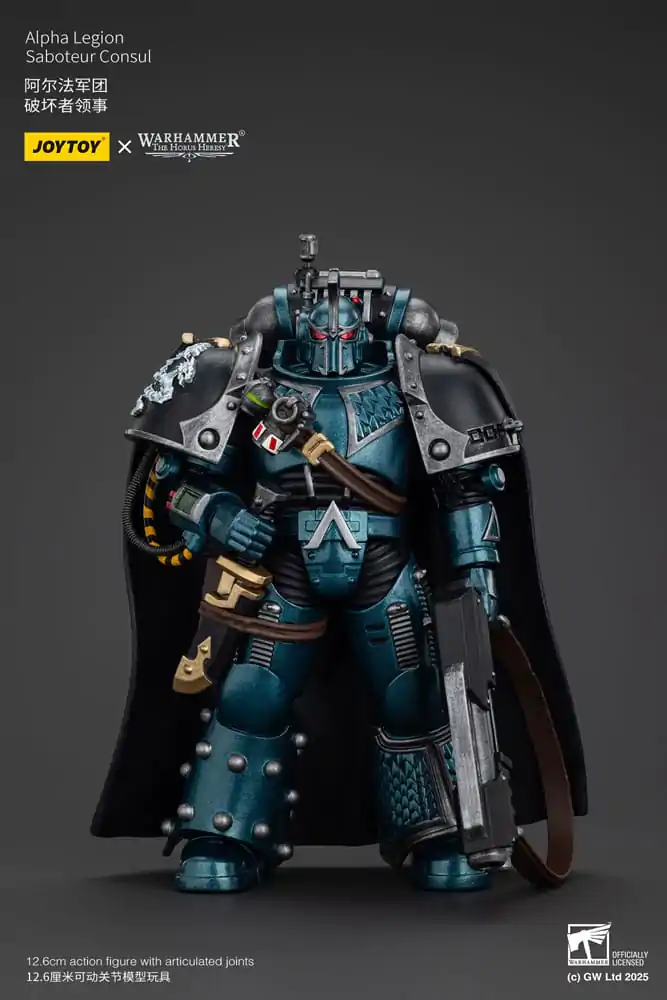 Warhammer The Horus Heresy Alpha Legion Saboteur Consul akciófigura 20 cm termékfotó