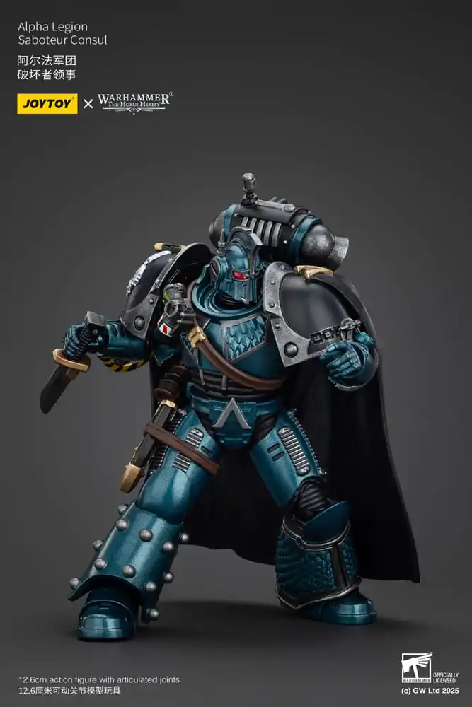 Warhammer The Horus Heresy Alpha Legion Saboteur Consul akciófigura 20 cm termékfotó