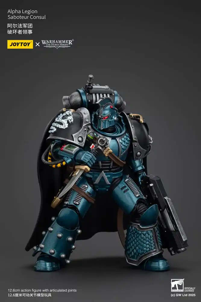 Warhammer The Horus Heresy Alpha Legion Saboteur Consul akciófigura 20 cm termékfotó