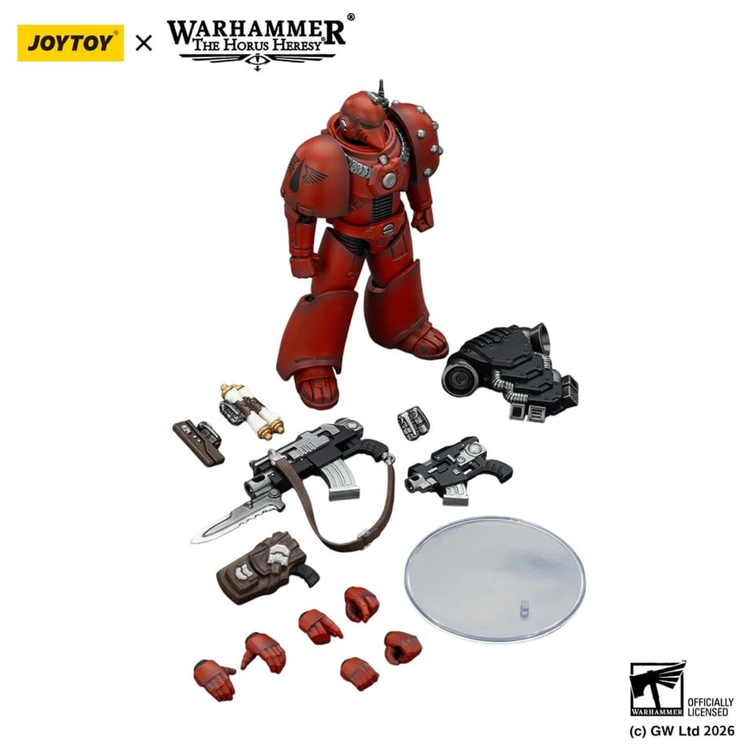 Warhammer The Horus Heresy Blood Angels MKVI Tactical Legionary akciófigura 12 cm termékfotó