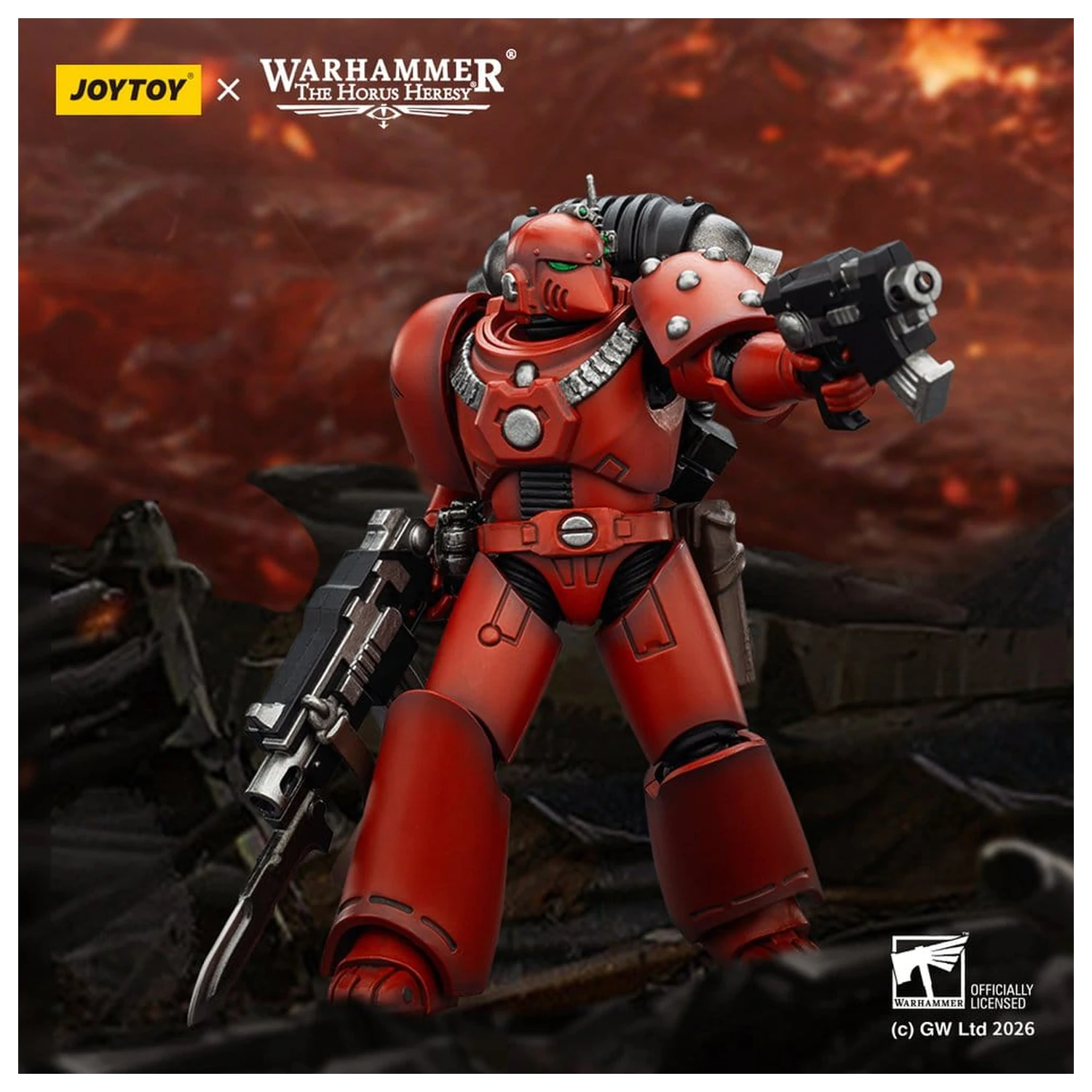 Warhammer The Horus Heresy Blood Angels MKVI Tactical Legionary akciófigura 12 cm termékfotó