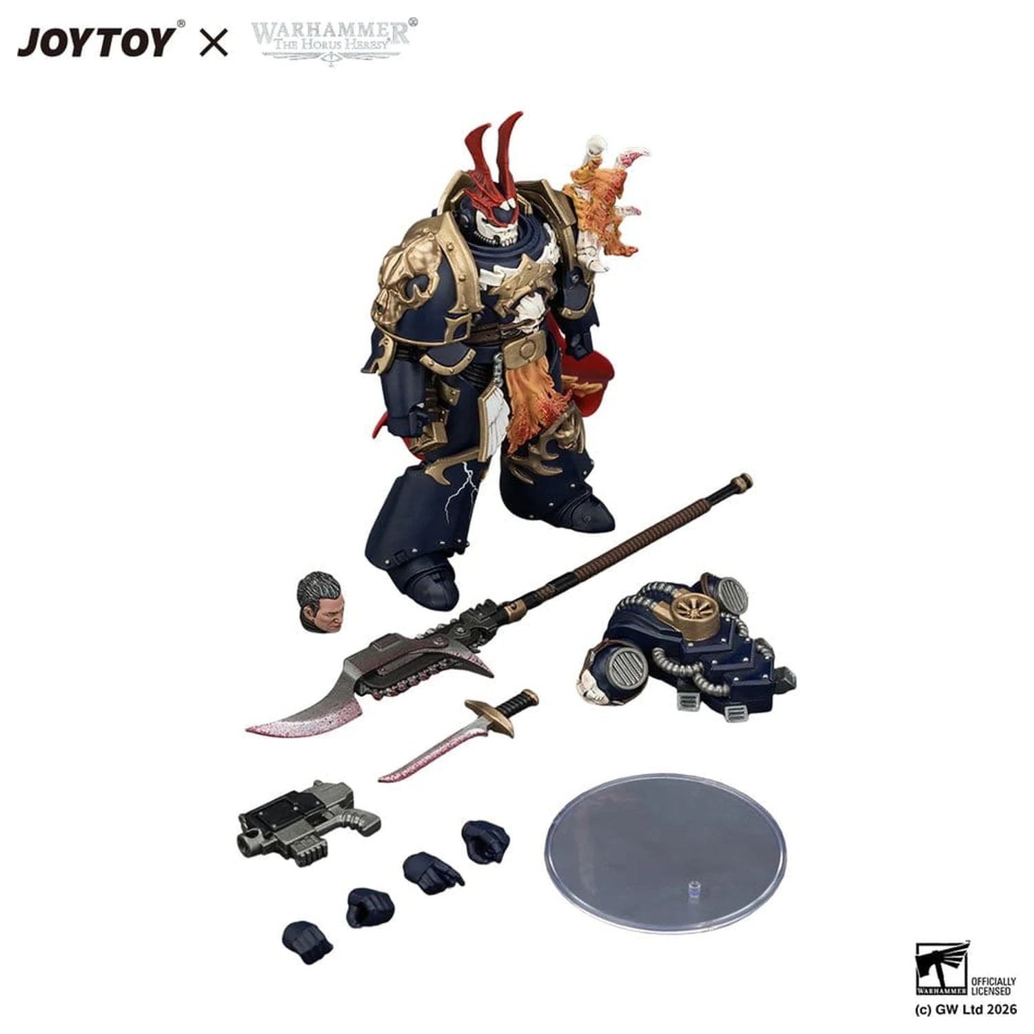 Warhammer The Horus Heresy First Captain of the Night Lords (The Prince of Crows) akciófigura 13 cm termékfotó