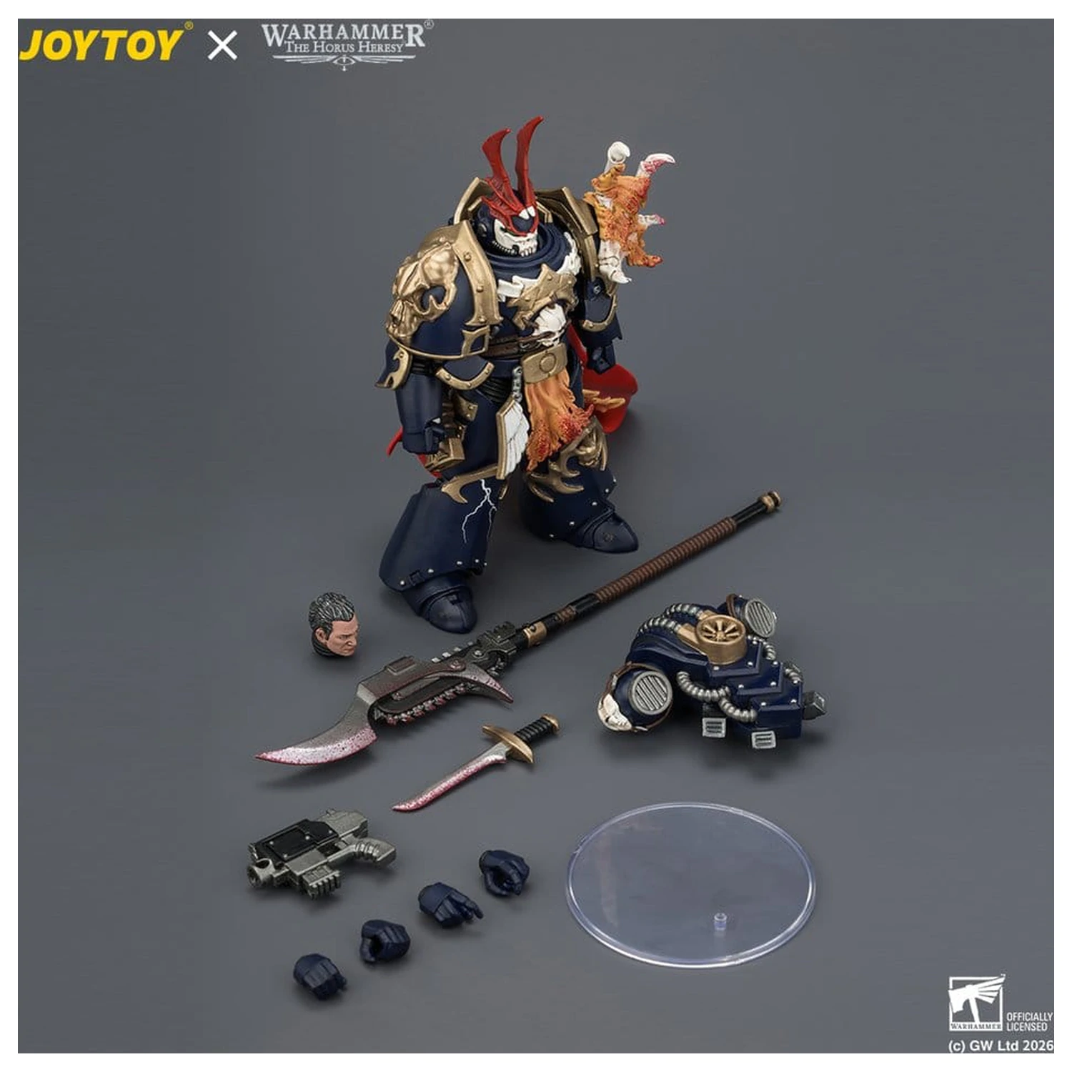 Warhammer The Horus Heresy First Captain of the Night Lords (The Prince of Crows) akciófigura 13 cm termékfotó