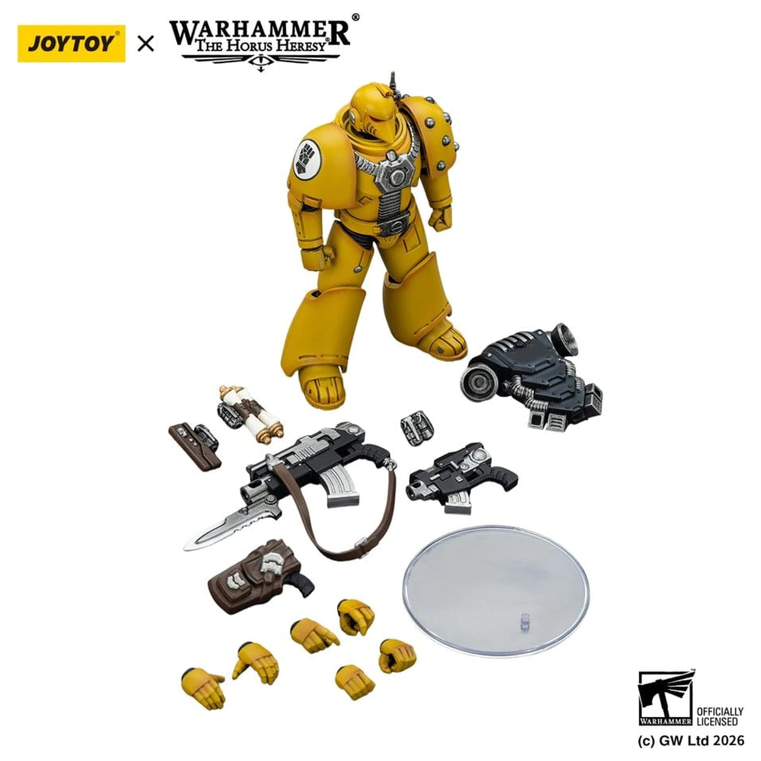 Warhammer The Horus Heresy Imperial Fist MKVI Tactical Legionary akciófigura 12 cm termékfotó