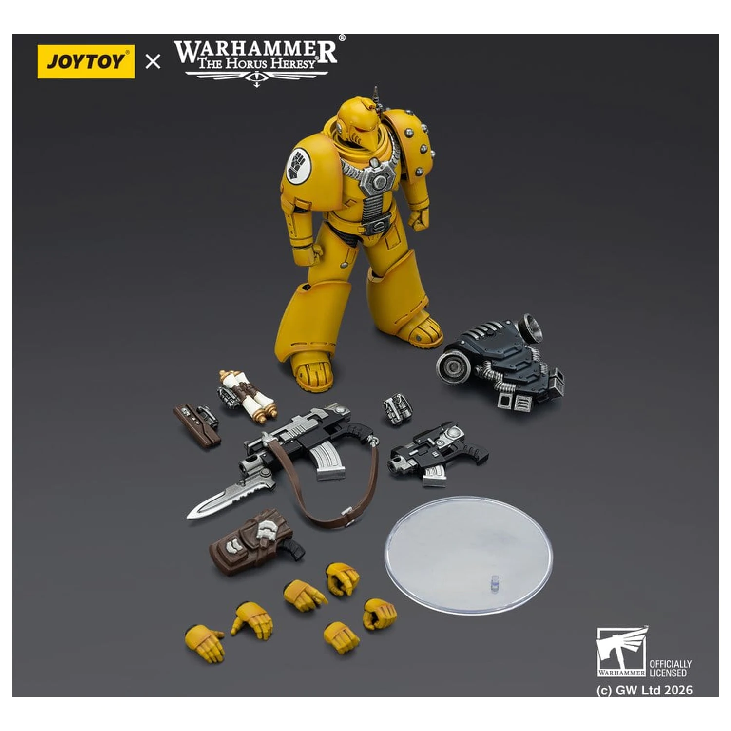 Warhammer The Horus Heresy Imperial Fist MKVI Tactical Legionary akciófigura 12 cm termékfotó