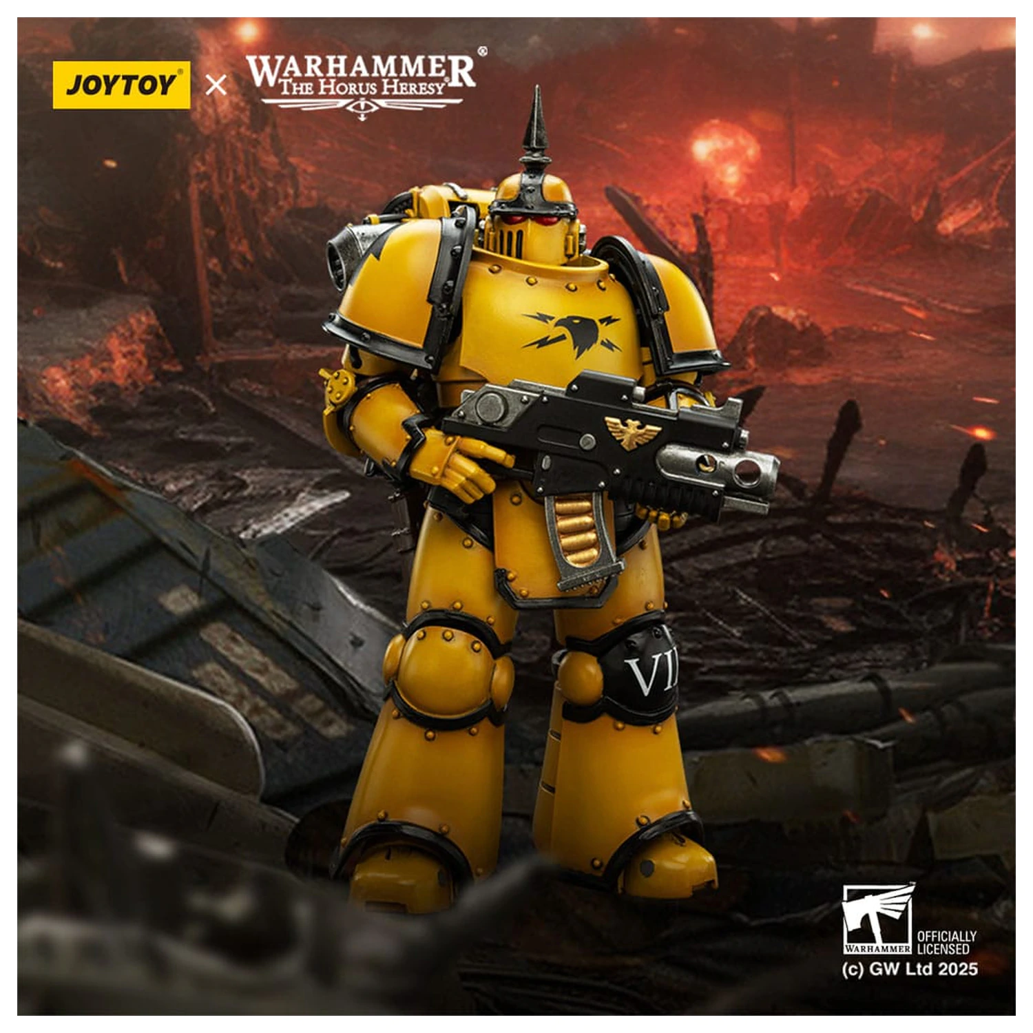 Warhammer The Horus Heresy Imperial Fists MK lll Tactical Legionary akciófigura 12 cm termékfotó