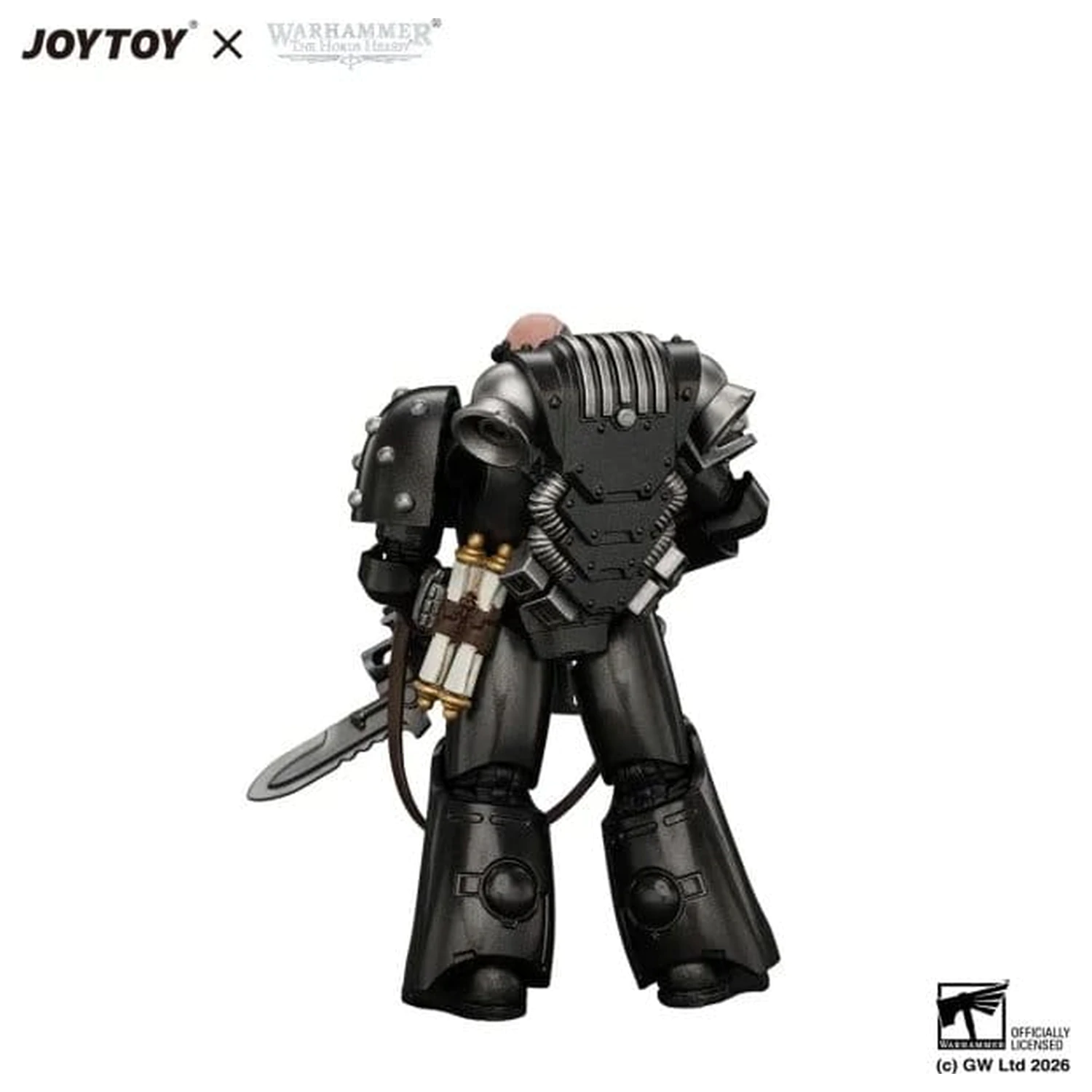 Warhammer The Horus Heresy Iron Hands MkVI Tactical Sergeant akciófigura 12 cm termékfotó