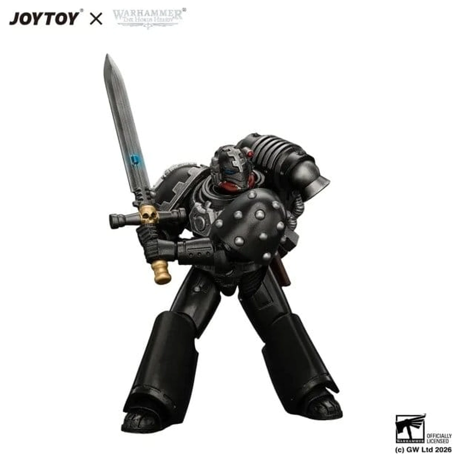 Warhammer The Horus Heresy Iron Hands MkVI Tactical Sergeant akciófigura 12 cm termékfotó