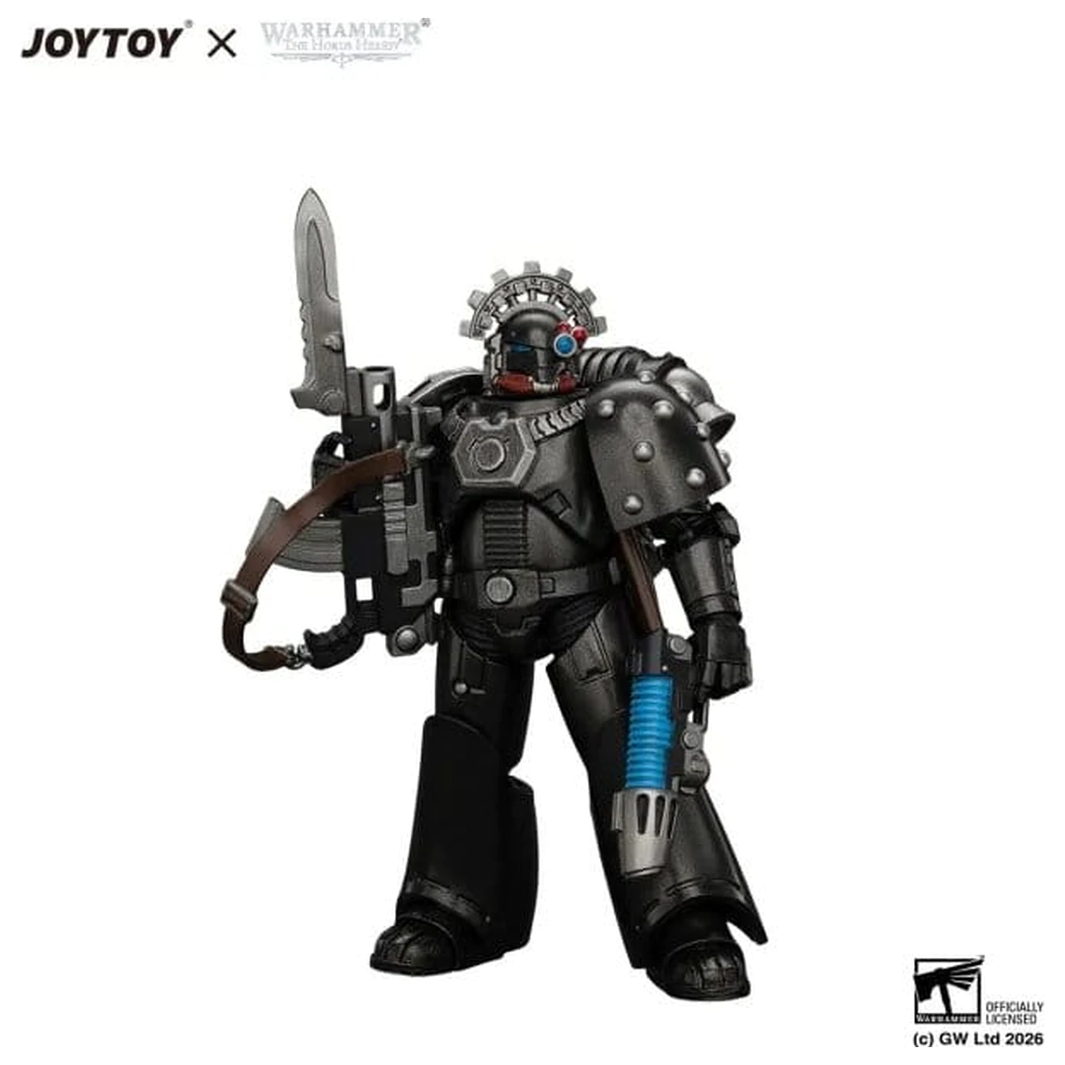 Warhammer The Horus Heresy Iron Hands MkVI Tactical Sergeant akciófigura 12 cm termékfotó