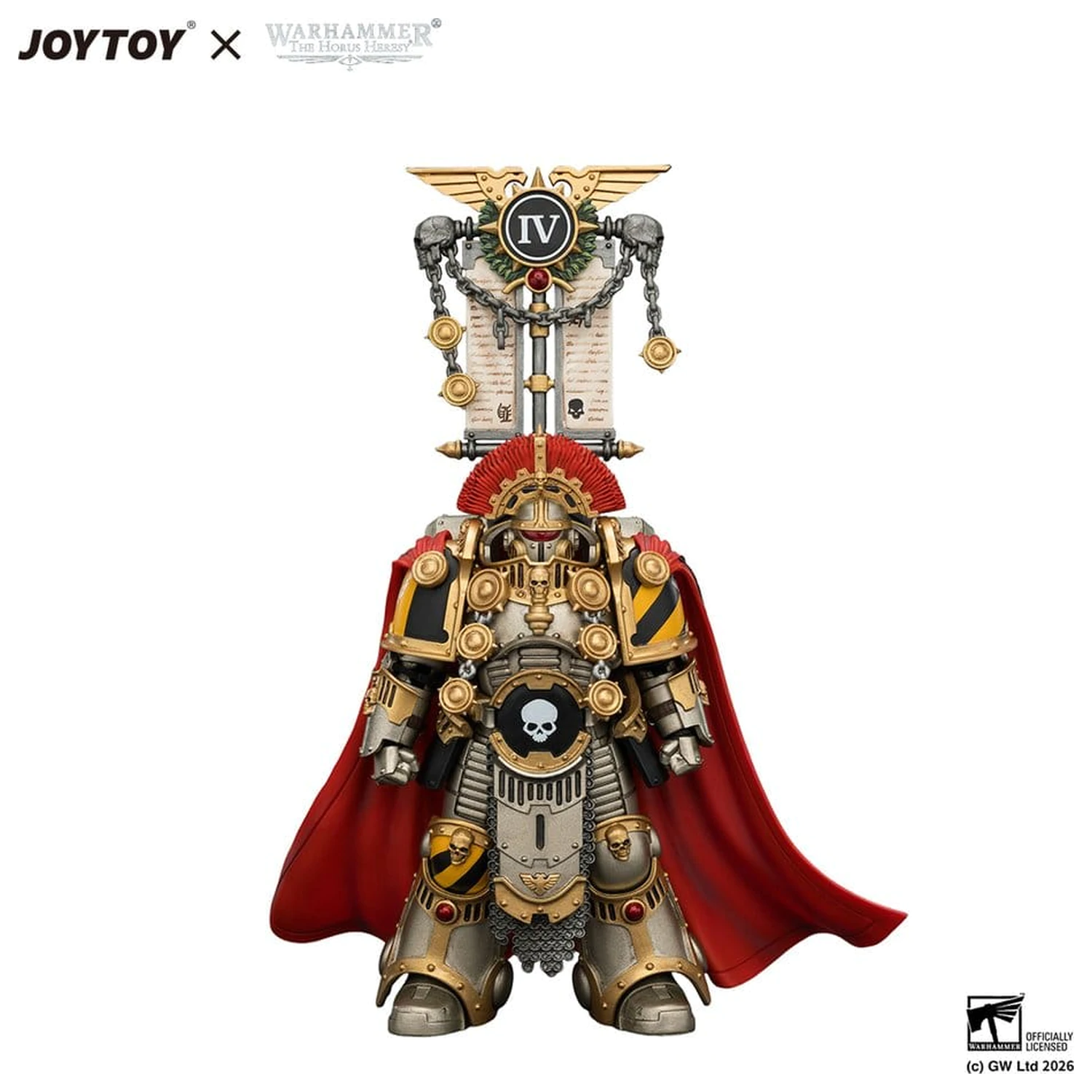 Warhammer The Horus Heresy Iron Warriors Centurion akciófigura 13 cm termékfotó