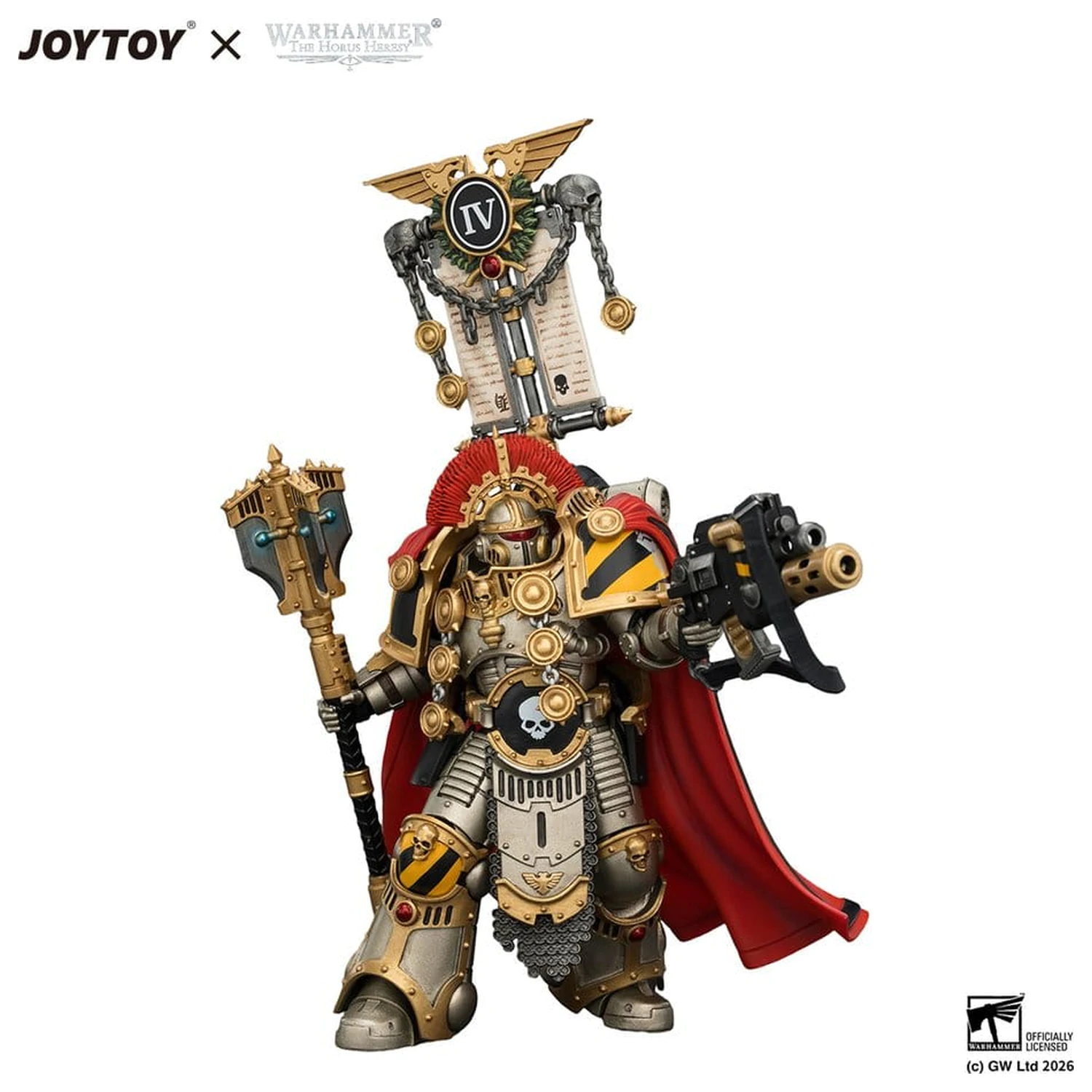 Warhammer The Horus Heresy Iron Warriors Centurion akciófigura 13 cm termékfotó