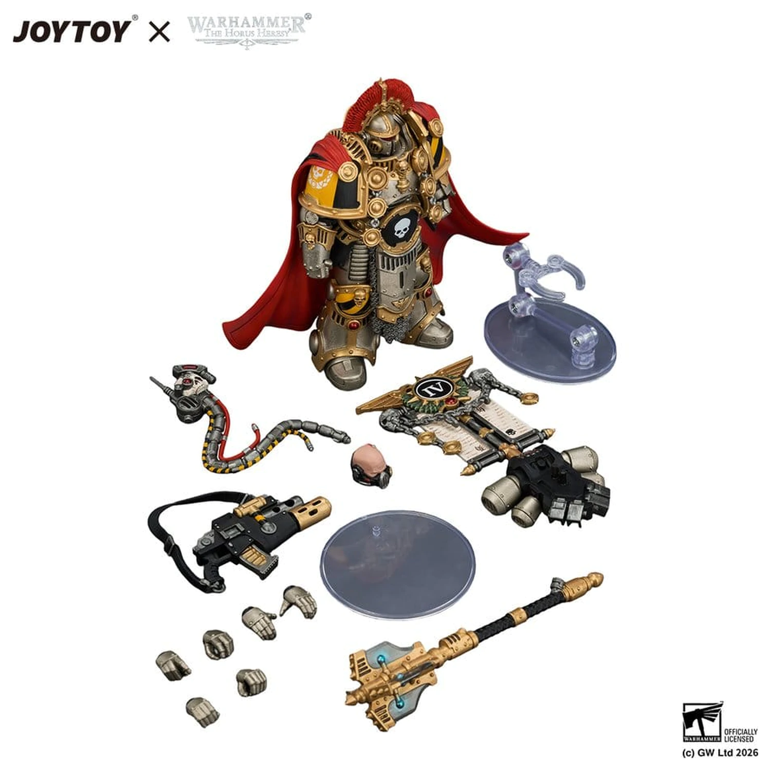 Warhammer The Horus Heresy Iron Warriors Centurion akciófigura 13 cm termékfotó