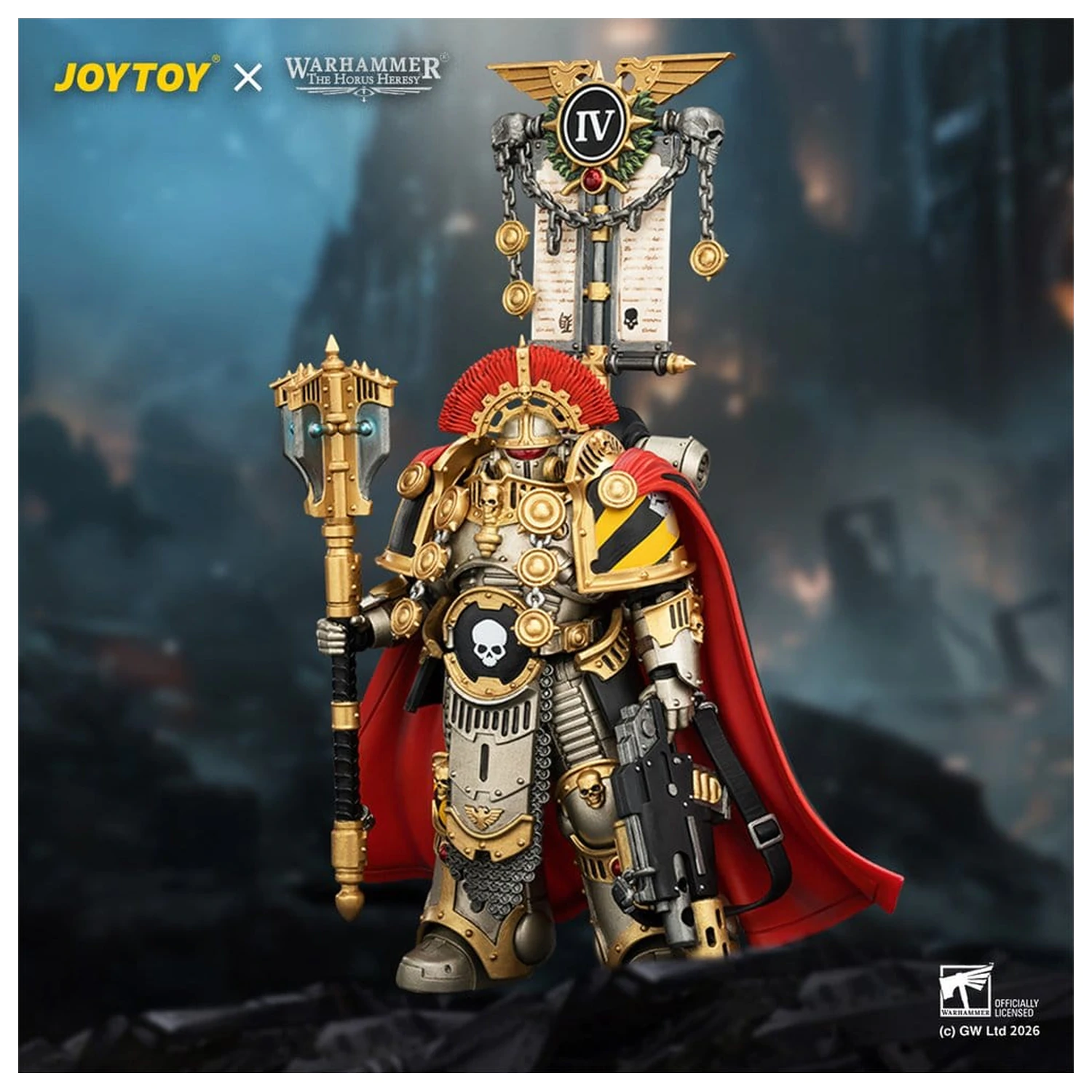 Warhammer The Horus Heresy Iron Warriors Centurion akciófigura 13 cm termékfotó