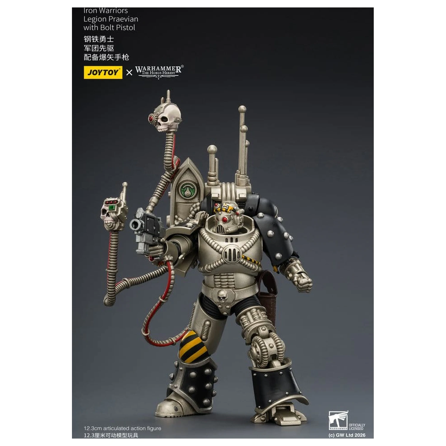 Warhammer The Horus Heresy Iron Warriors Legion Praevian akciófigura 12 cm termékfotó