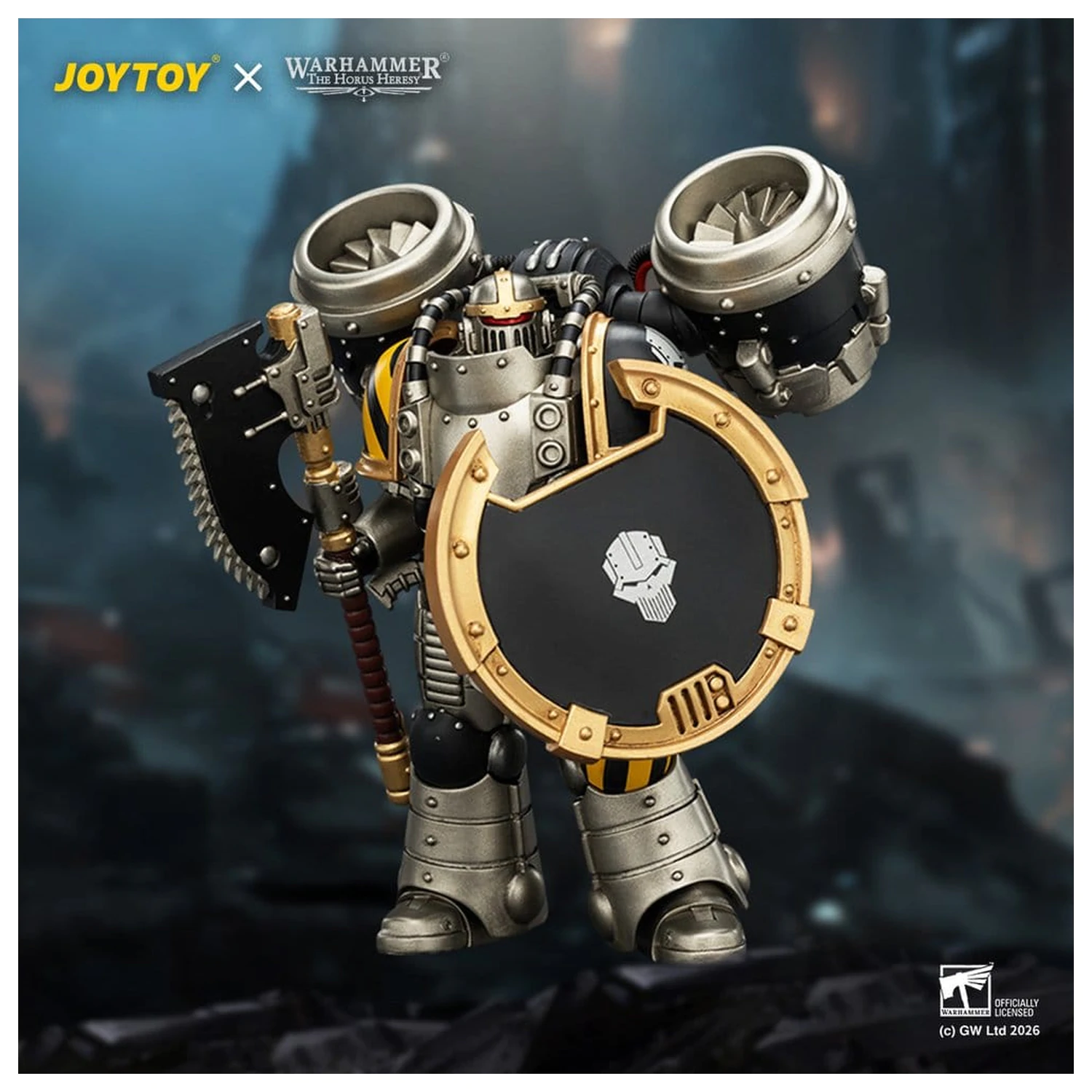 Warhammer The Horus Heresy Iron Warriors MkII Assault Legionary 1 akciófigura 12 cm termékfotó