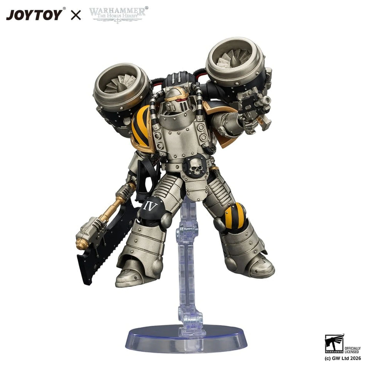 Warhammer The Horus Heresy Iron Warriors MkII Assault Legionary 2 akciófigura 12 cm termékfotó