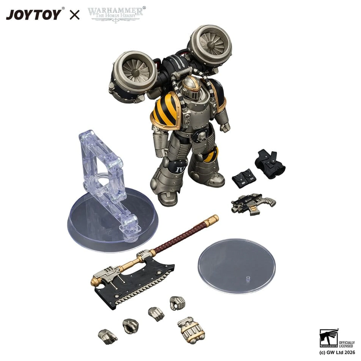 Warhammer The Horus Heresy Iron Warriors MkII Assault Legionary 2 akciófigura 12 cm termékfotó