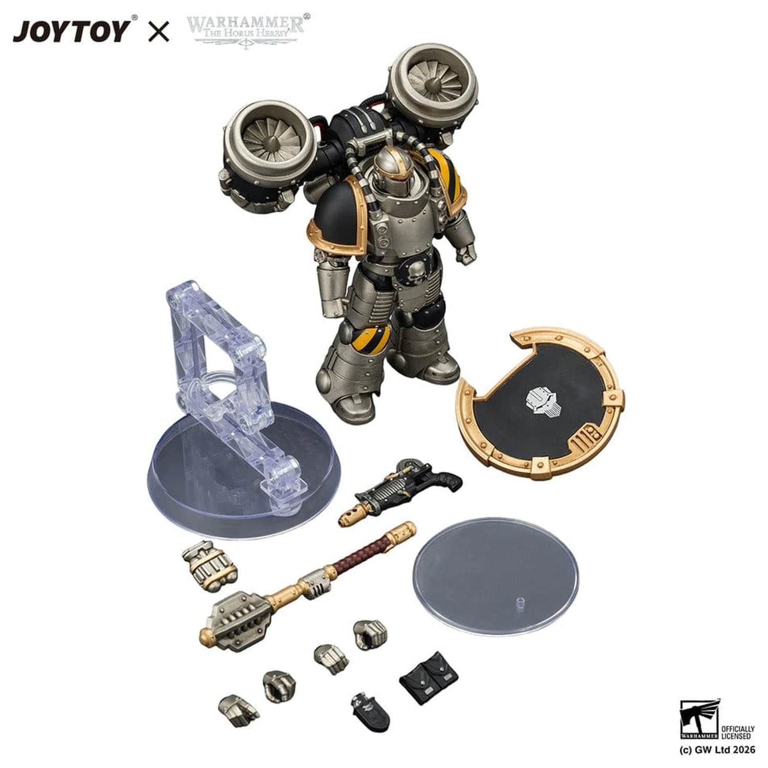 Warhammer The Horus Heresy Iron Warriors MkII Assault Sergeant akciófigura 12 cm termékfotó