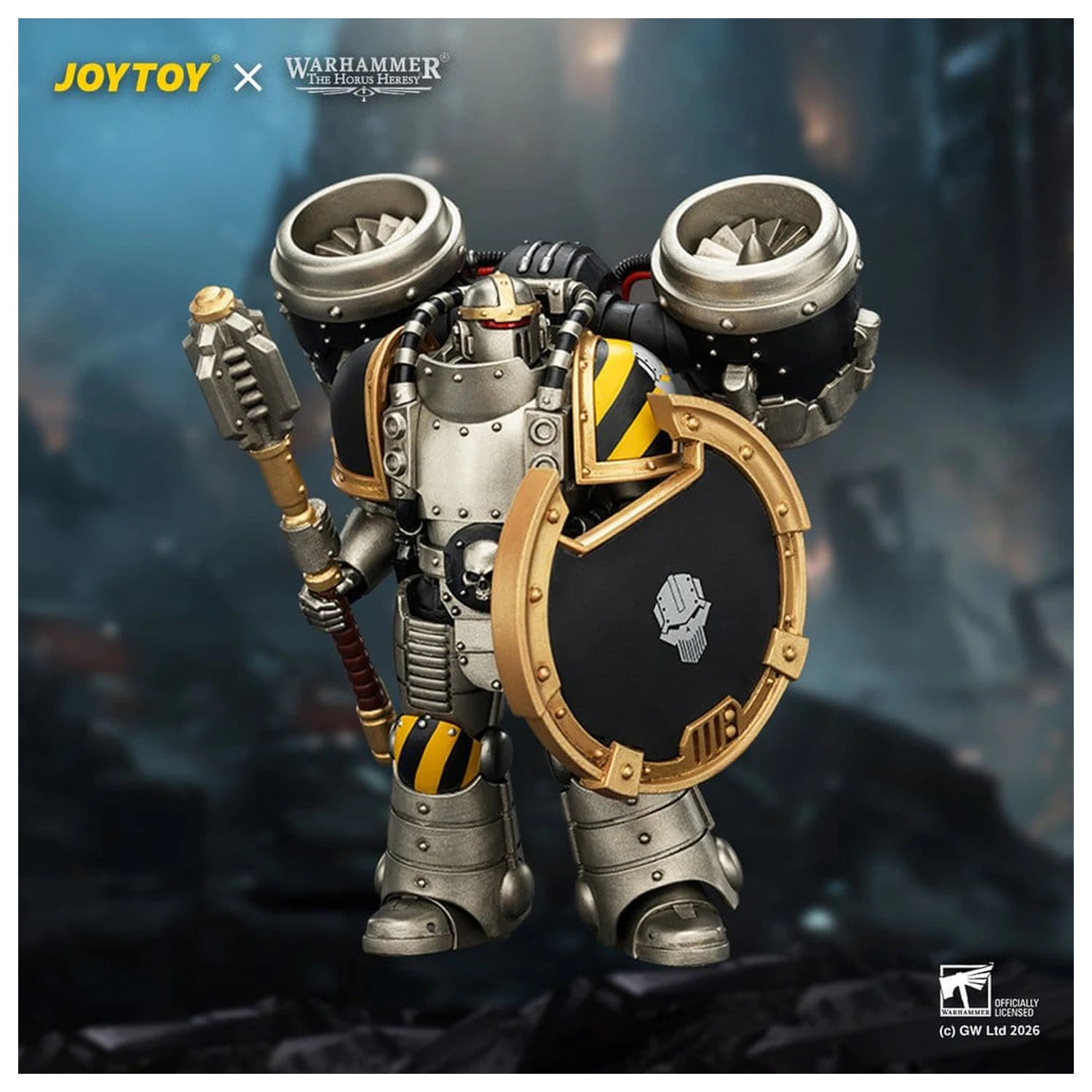 Warhammer The Horus Heresy Iron Warriors MkII Assault Sergeant akciófigura 12 cm termékfotó